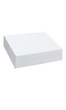 19 x 12 x 3 inch White Apparel Boxes