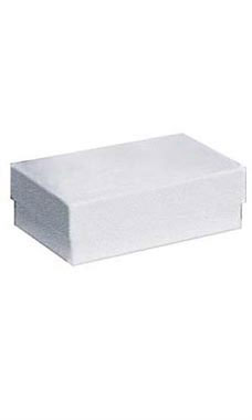 White Cotton-Filled Jewelry Boxes