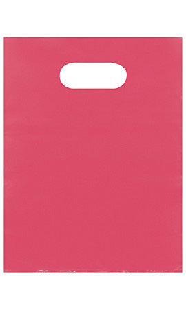 Small Pink Low-Density Wholesale Plastic Merchandise Bags | SSW