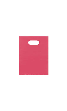 Small Lightweight Low Density Pink Merchandise Bags - Case of 1,000