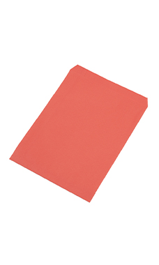 Medium Red Paper Merchandise Bag - Case of 500