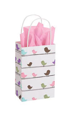 Little Birdies Paper Shopping Bag