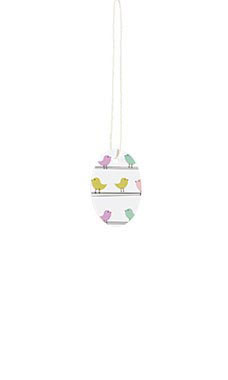 Small Strung Oval Little Birdies Tags
