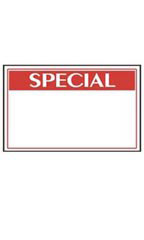 Medium Economy Special Sign Cards