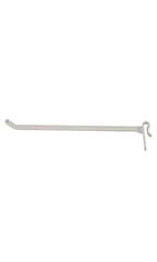 6 inch White Plastic Peg Hook for Wire Countertop Rack