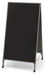 Boutique Raw Steel A-Frame Chalkboard Sign