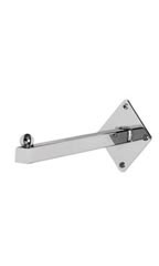 12 inch Chrome Straight Faceout Wall Mount