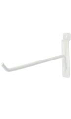 10 inch White Peg Hook for Slatwall