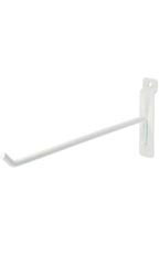 12 inch White Peg Hook for Slatwall