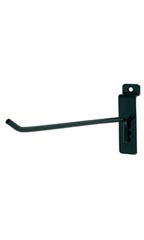 8 inch Black Peg Hook for Slatwall