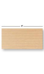 2 x 4 foot Horizontal Maple Slatwall Easy Panels - Pack of 2