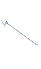 10 inch Chrome Peg Hook for ¼ inch Pegboard