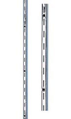 Heavy Duty 4 foot Chrome Slotted Standard
