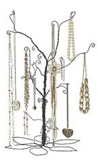 Large Wire Jewelry Tree
