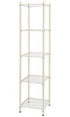 Boutique Ivory Open Display Tower