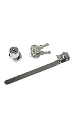 Ratchet Lock with Keys for Display Cases