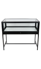 Sliding Drawer Modern Glass Display Case