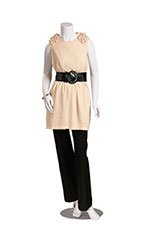 Female Headless White Fiberglass Mannequin
