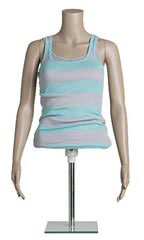 Female Plastic ½ Body Mannequin