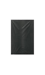 Extra Small High Density Black Plastic Merchandise Bags - Case of 1,000
