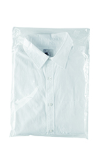 Clear Plastic Dress Shirt Bags - Case of 500