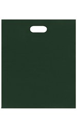 Large Low Density Dark Green Merchandise Bags - Case of 500