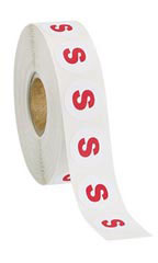 Self-Adhesive Size Labels - Size S