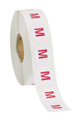 Self-Adhesive Size Labels  -Size M