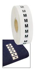 Wrap Around Clothing Size Labels - Size M