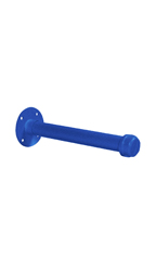 Semi Custom Fine Textured Royal Blue 10" Pipe Faceout Wall Mount