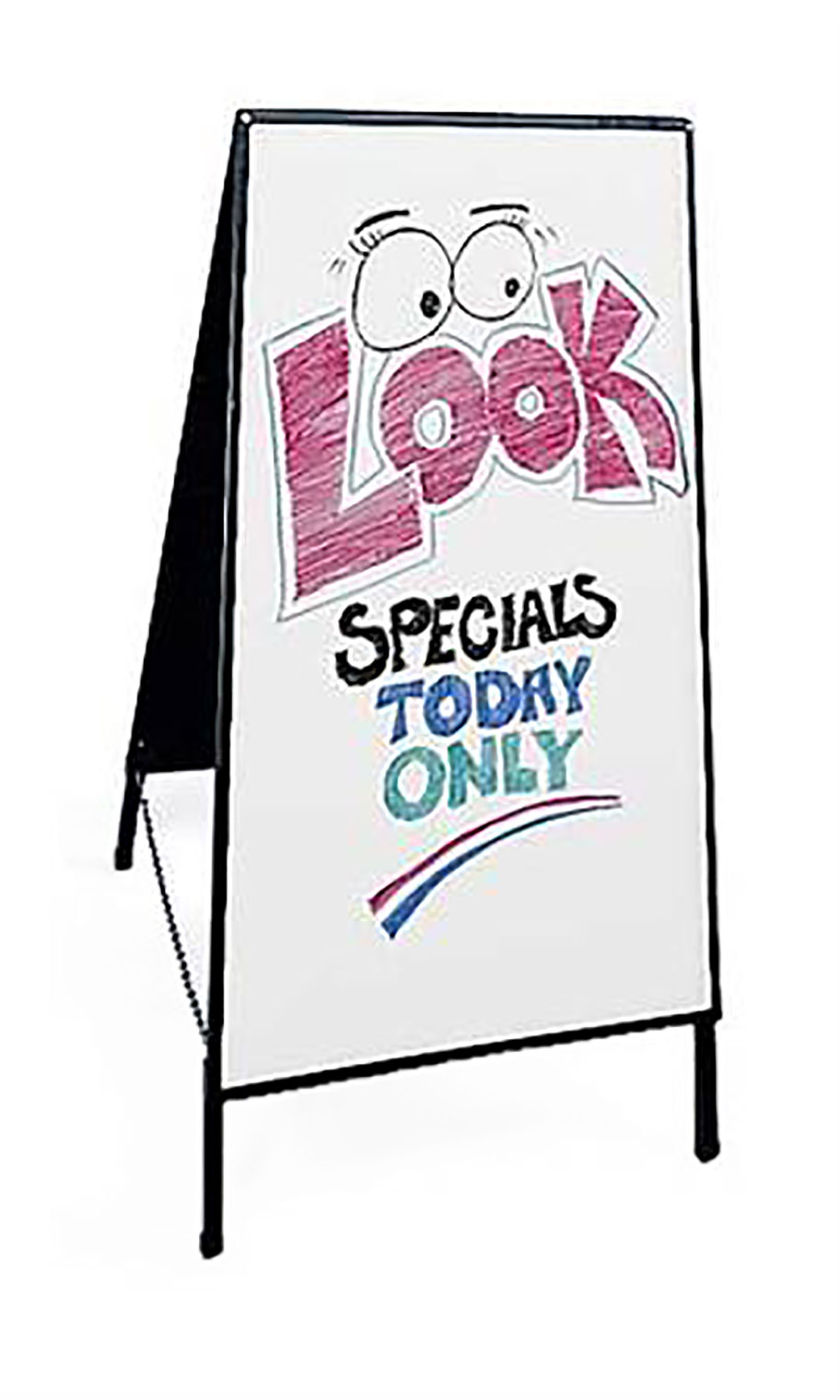 AFrame Dry Erase Board Sidewalk Sign Store Supply