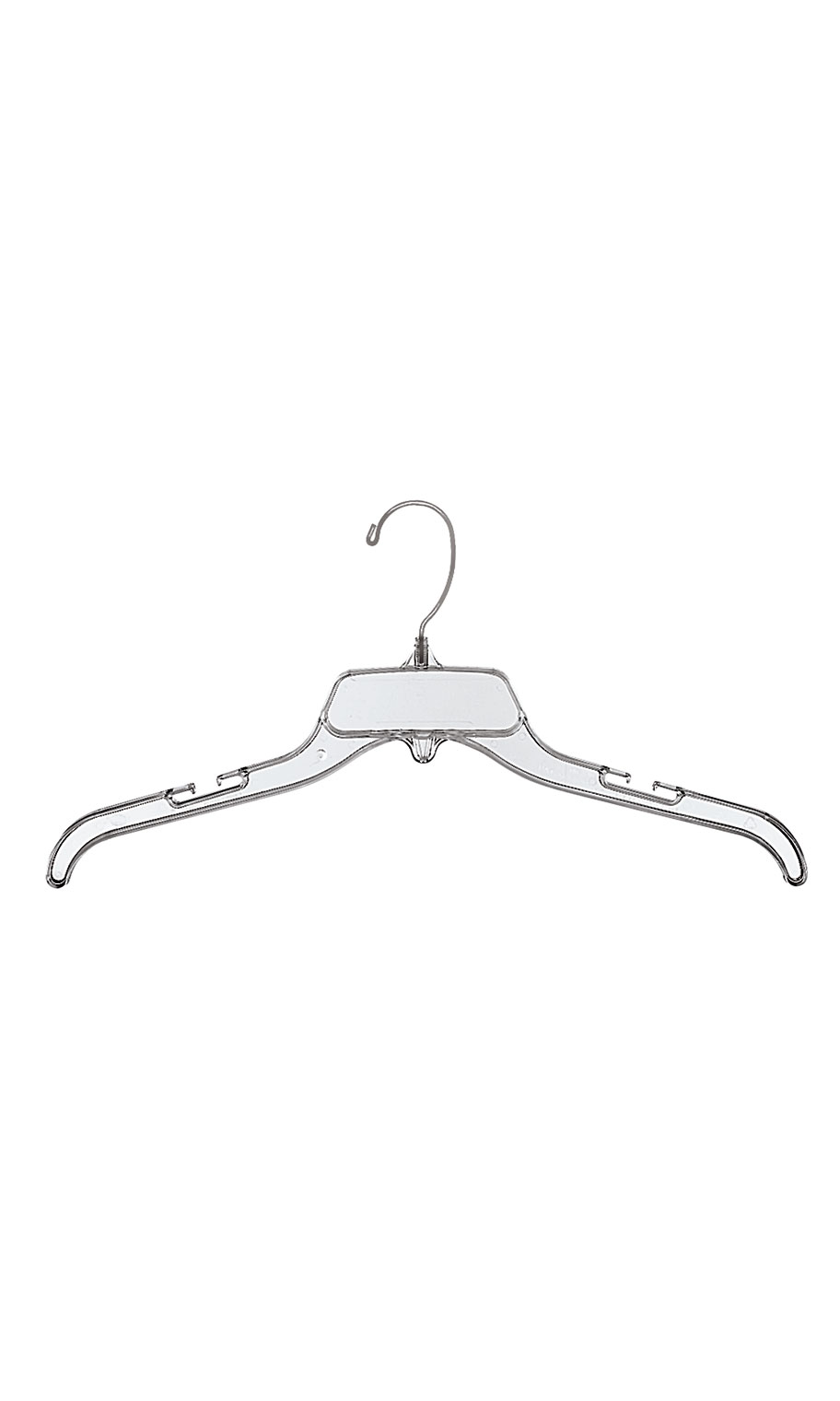 Premium BreakResistant 17 inch Clear Plastic Dress Hangers Store Supply Warehouse