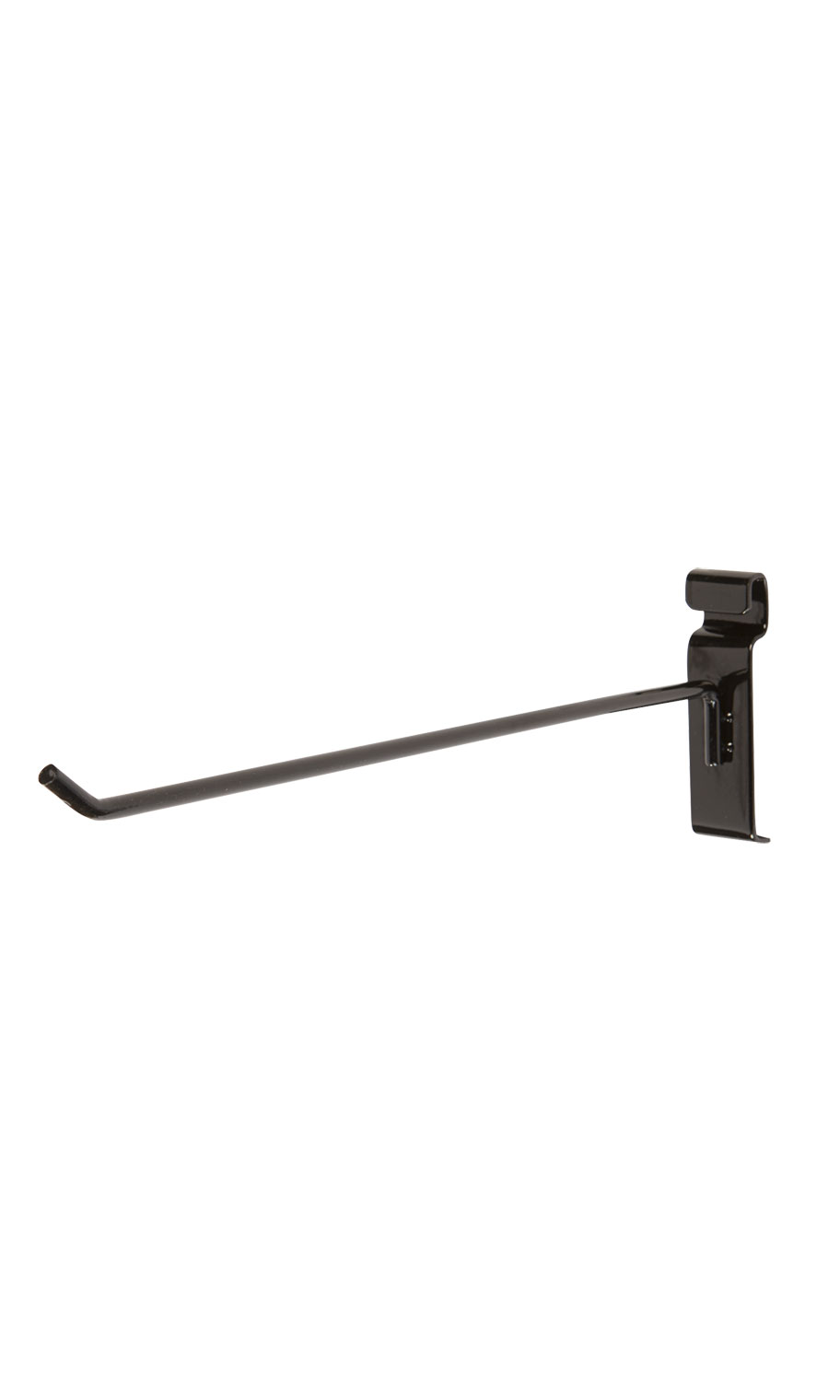 Black Peg Hooks for Grid Wall 12" Store Supply Warehouse