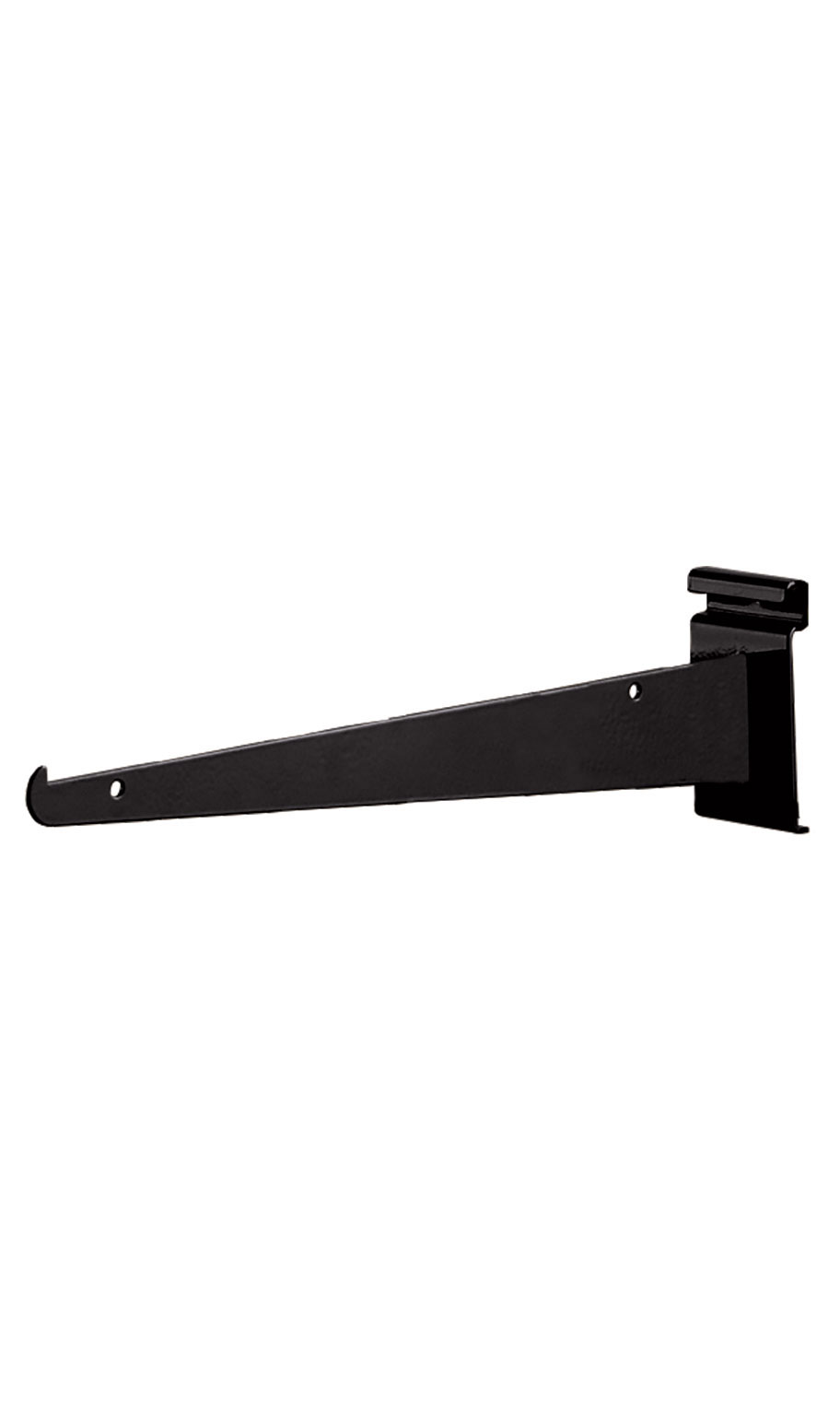 Black Metal Gridwall Shelf Brackets - 14