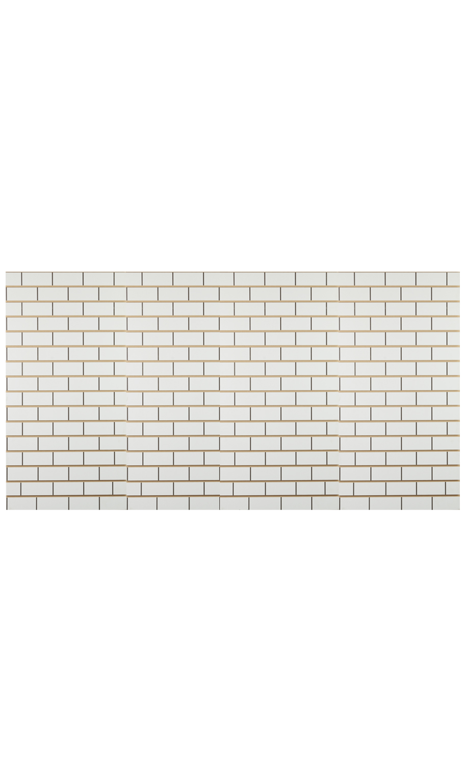 White Subway Tile Slatwall Panel Store Supply Warehouse