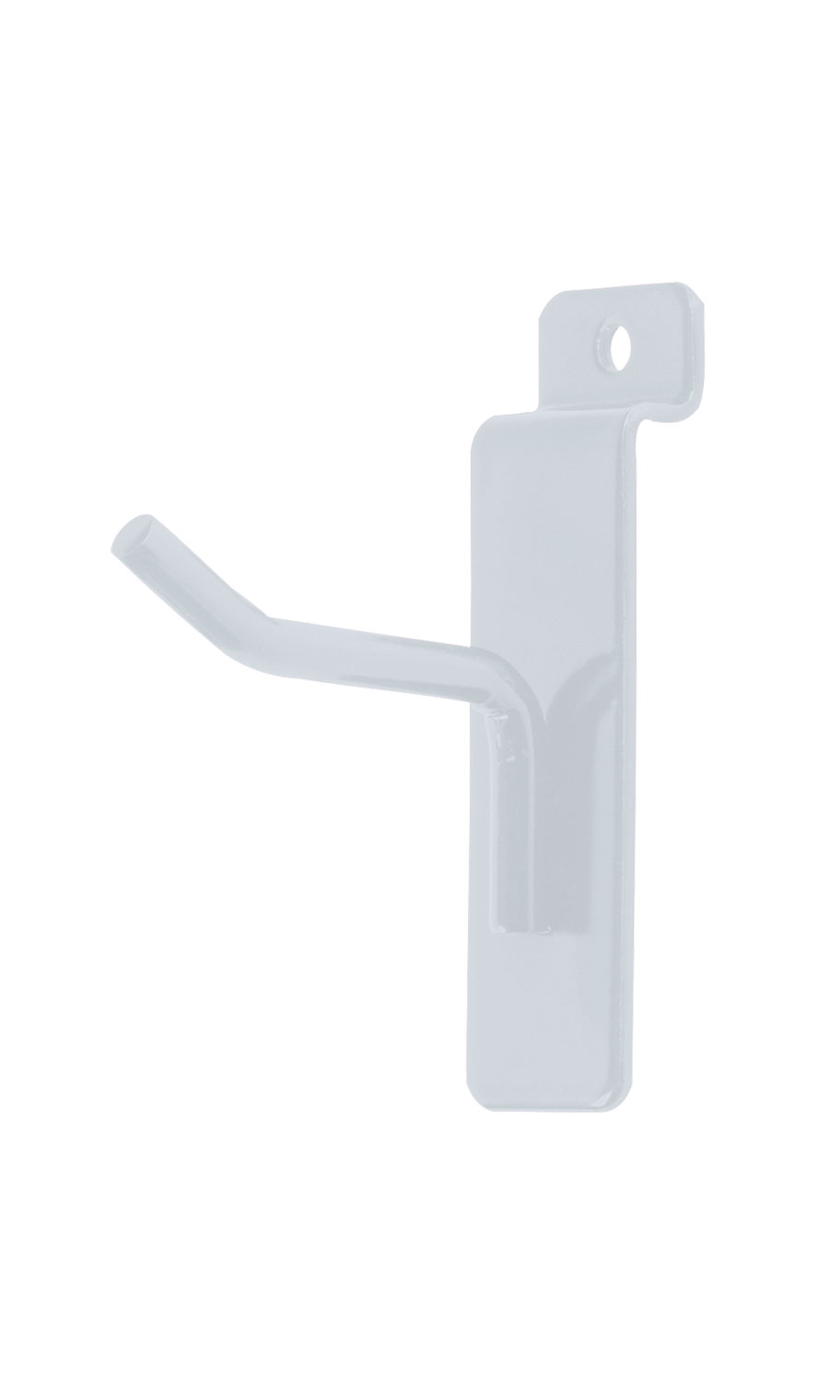 Wholesale White Slatwall Hooks 2" Store Supply Warehouse