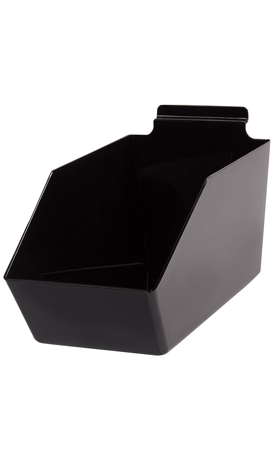 6 x 11 x 5 Black Plastic Dump Bin Store Supply Warehouse