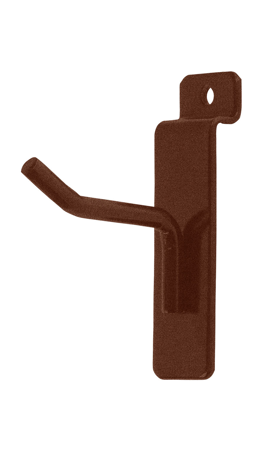 Rustic Copper 2" Slatwall Peg Hook Store Supply Warehouse