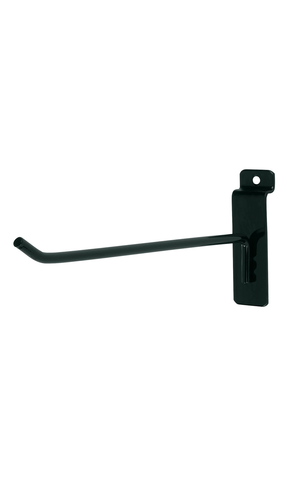 Wholesale Black Slatwall Hooks 8" Store Supply Warehouse
