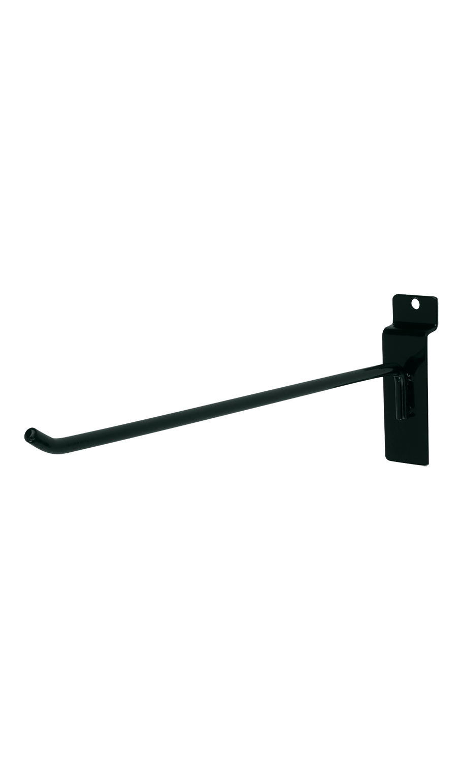 Wholesale Black Slatwall Hooks 10" Store Supply Warehouse
