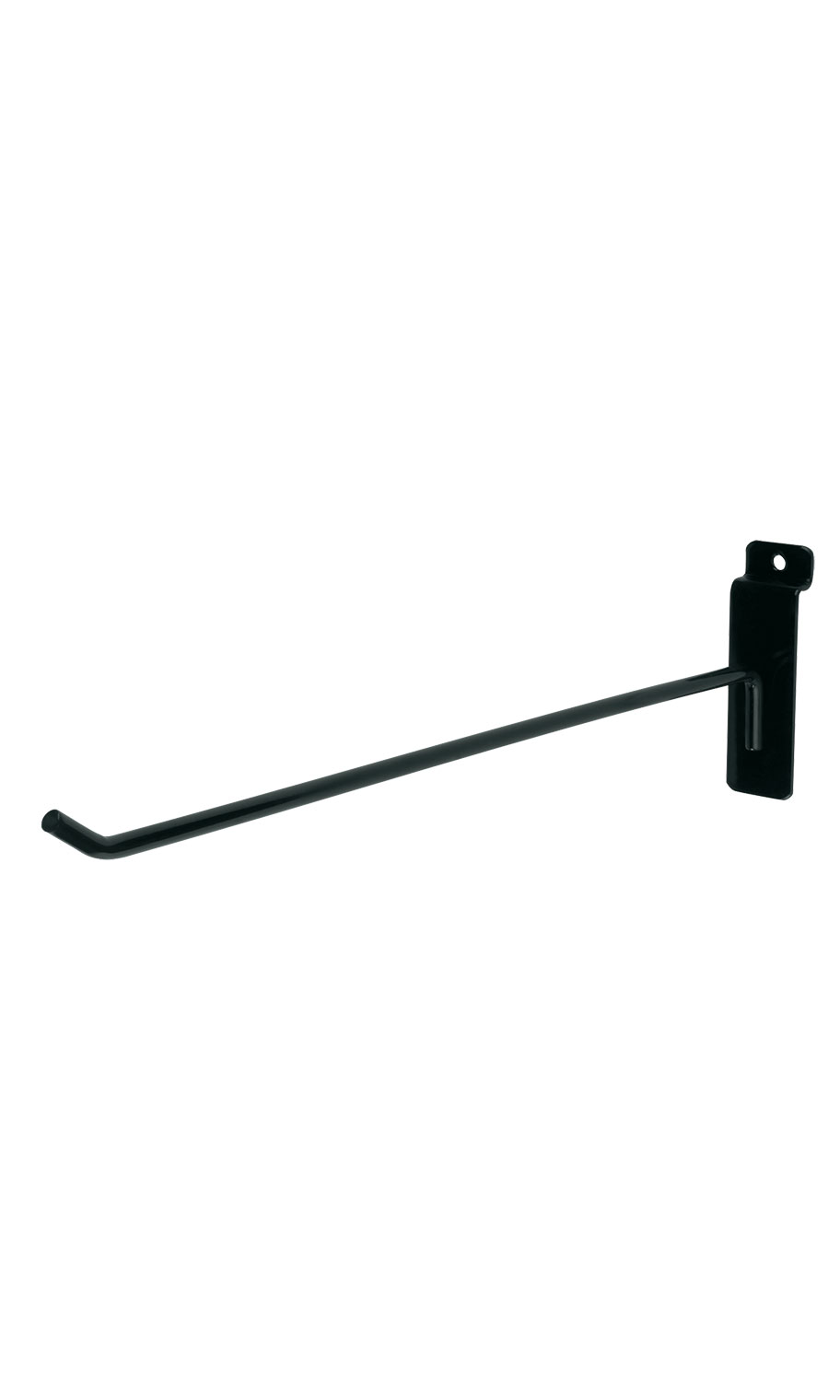Wholesale Black Slatwall Hooks 12" Store Supply Warehouse