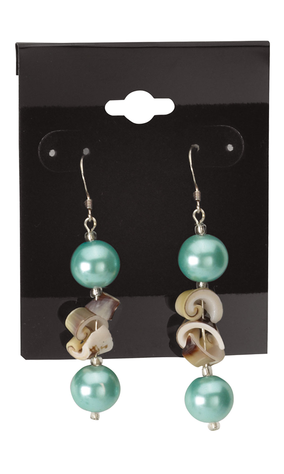 Black Earring Cards 2 x 2 Store Supply Warehouse