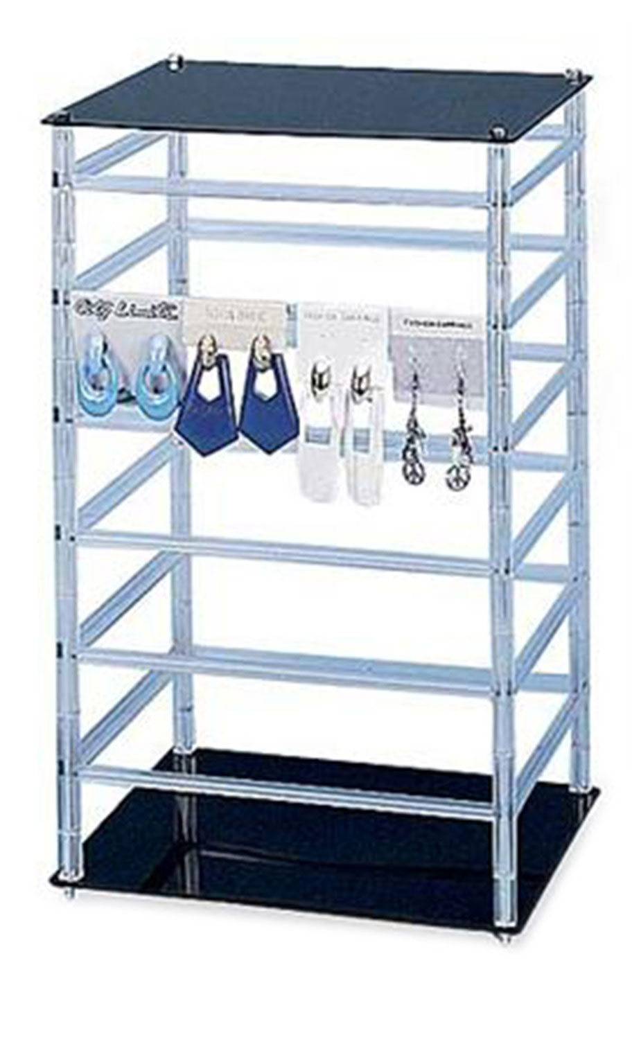 Rotating Carded Jewelry Displays 10"W x 10"L x 17"H