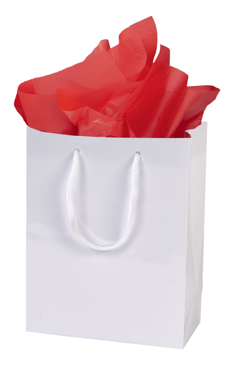 Small White Wholesale Euro Tote Bags Store Supply Warehouse