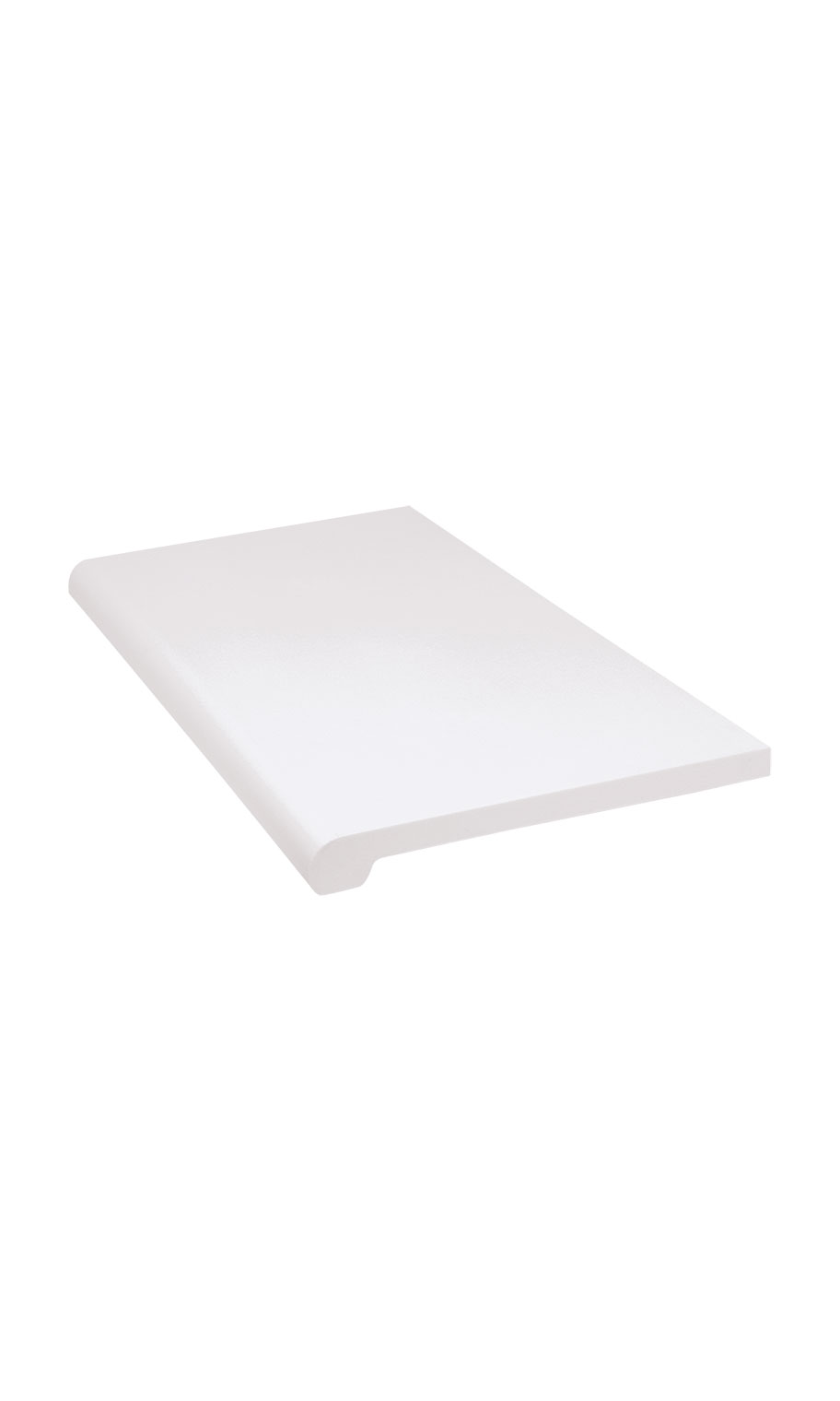 13 X 24 White Injection Molded Bullnose Shelves Ssw 6186