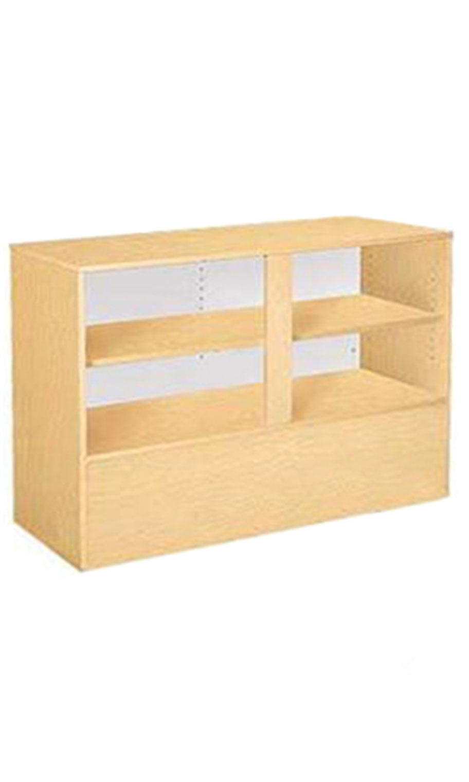 48" Maple Service Counter Fully Assembled Store Supply Warehouse