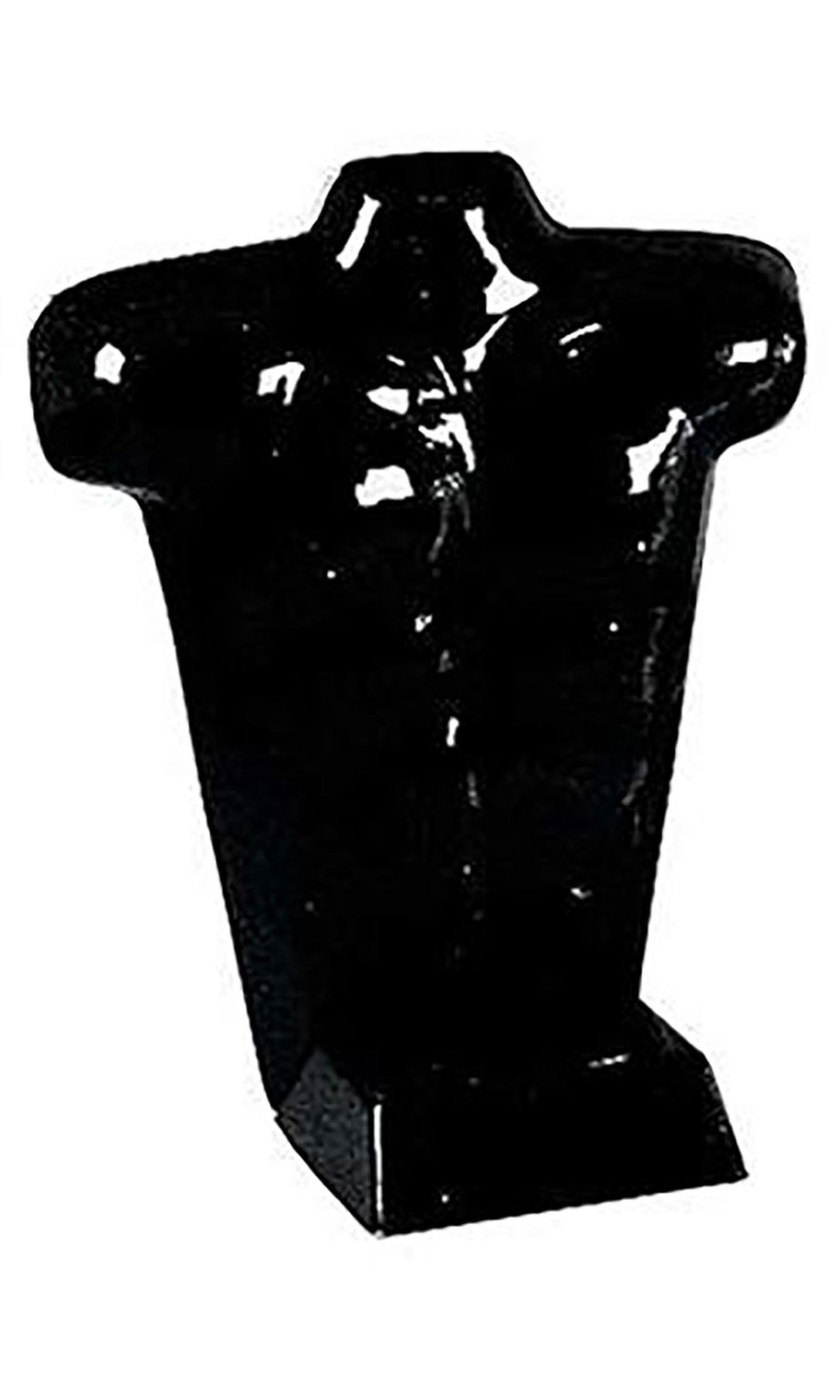 Black Male Countertop Mannequin Forms Store Supply