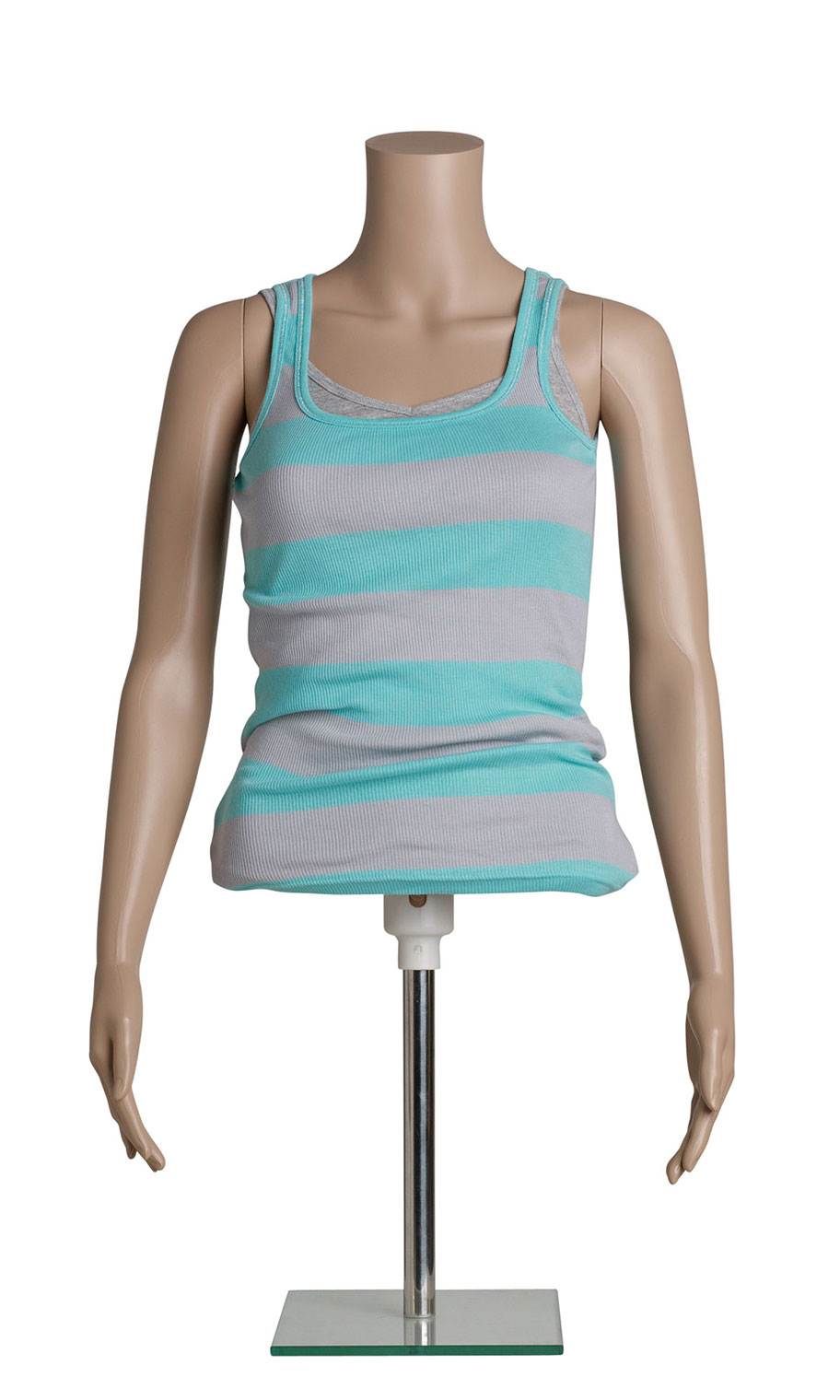 Plastic Half Female Mannequin Body Store Supply Warehouse