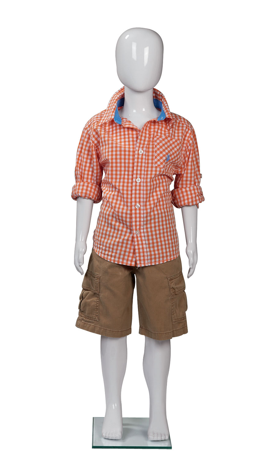 White Glossy Youth Mannequin I Store Supply Warehouse