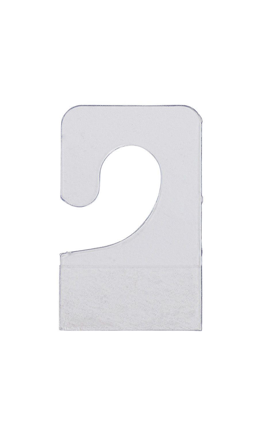 Hook Style Hang Tabs with Adhesive Simple Retail